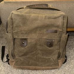 Waterfield Limited Edition Canvas/Leather Backpack