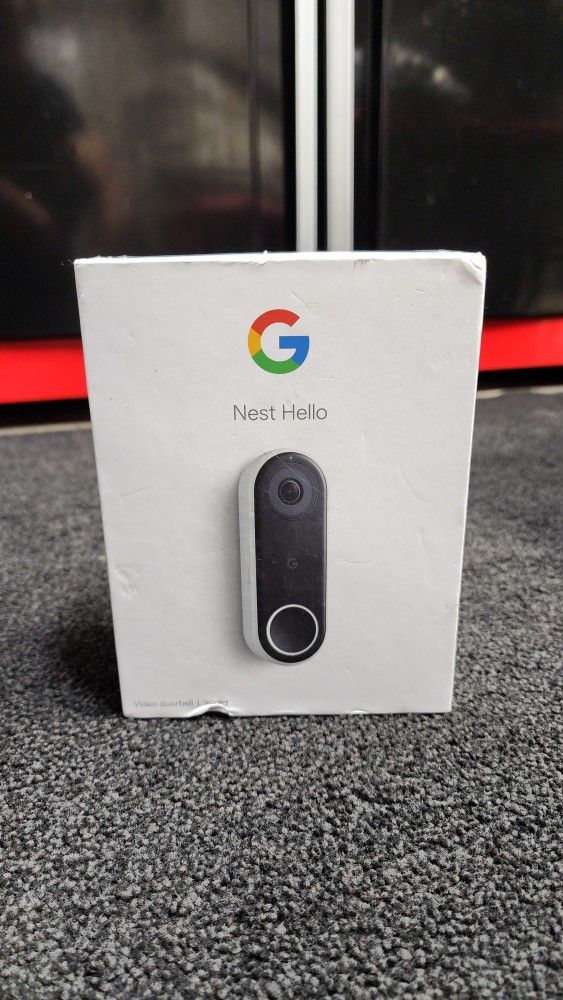 Google Nest Hello HD WI-FI Wired Doorbell - $50