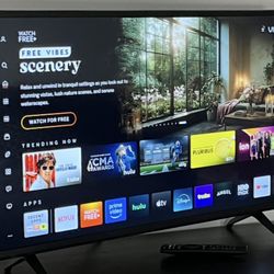 Vizio Smart TV & Wall Mount 32” 