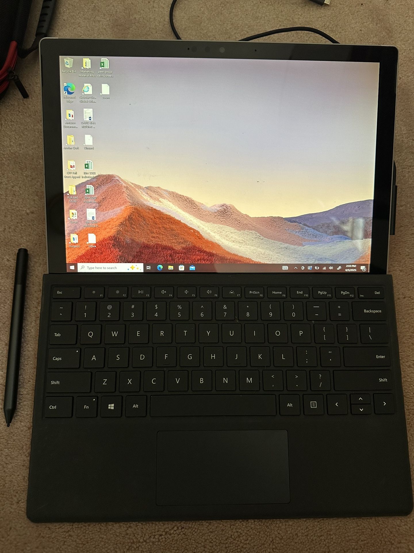 Microsoft Surface Pro 5 Intel Core M3 12.3in 4GB RAM 128GB SSD Windows 10