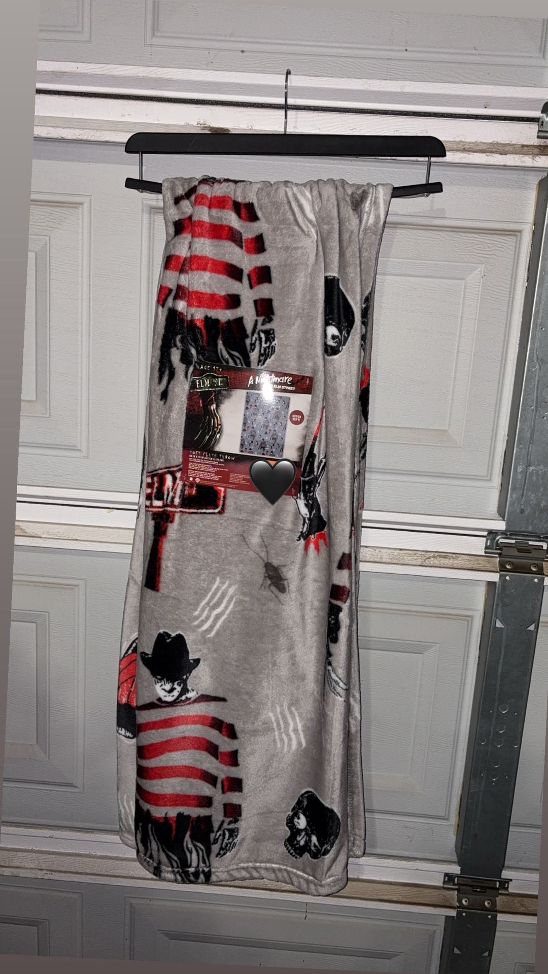 Nightmare On Elm Street Throw Blanket ( Read Description)