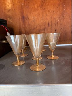 Set of 12 cocktail martini type glass Set of 12 cocktail martini type glass