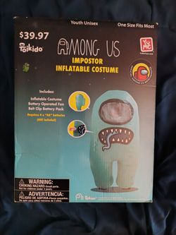 Among Us Impostor Inflatable Costume Youth