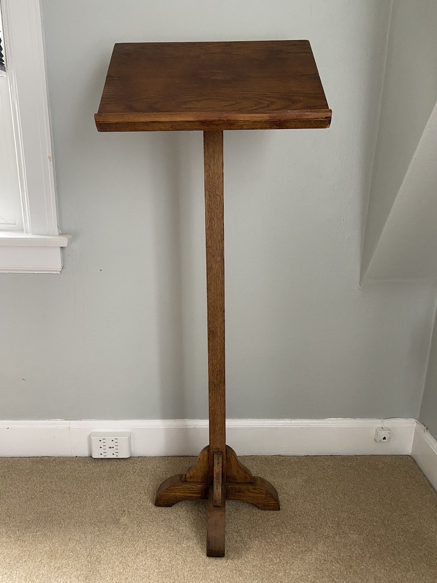 Vintage Oak Podium