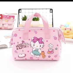 Hello Kitty Lunch Bag With Zipper