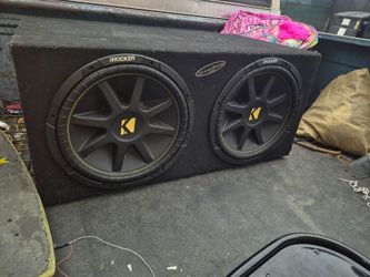 15 inch Kicker subwoofers