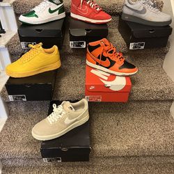 Jordan's And Air Force 1's 