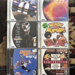 Sega Dreamcast videogames