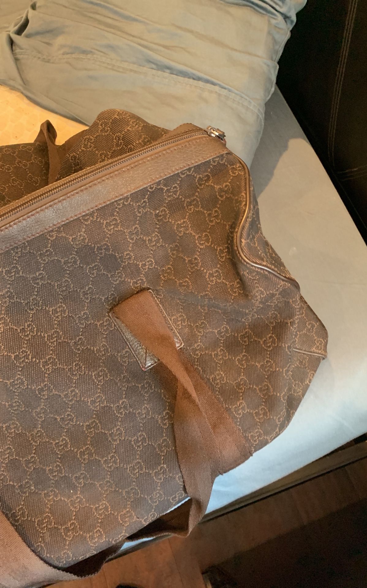 Brown Gucci duffle bag 100% authentic