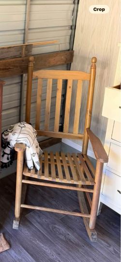 Vintage Wood Rocker