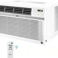 LG 18,000 BTU 230/208-Volt Window Air Conditioner LW1821ERSM Cools 1,000 Sq. Ft. with ENERGY STAR and Remote, Wi-Fi Enabled