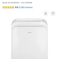 Insignia Portable AC -250 Sq Ft