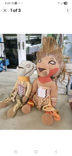 Lion King The Musical Plush