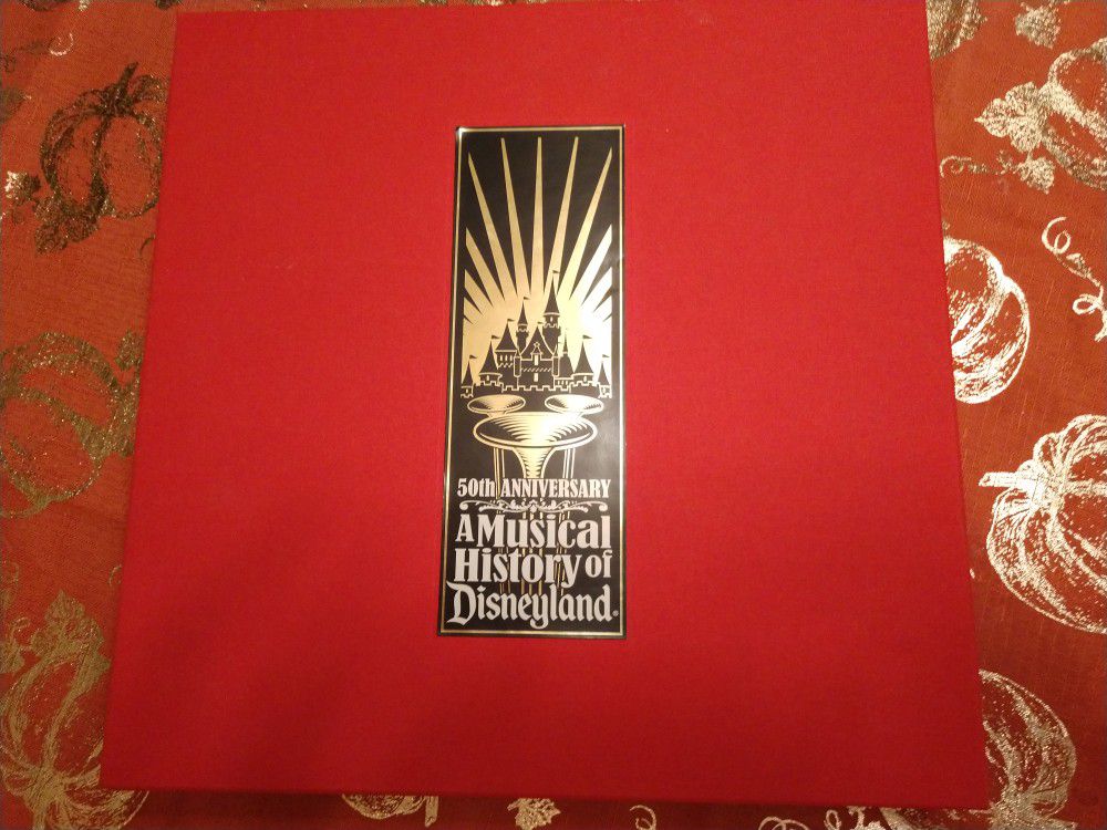 Disney 50th Anniversary Musical History of Disneyland CD Box set LMTD Ed.
