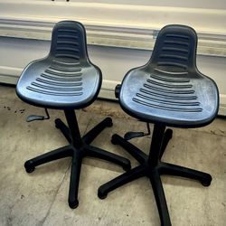 Interion Adjustable Utility Chairs – Excellent Condition (Pair or Single Available)