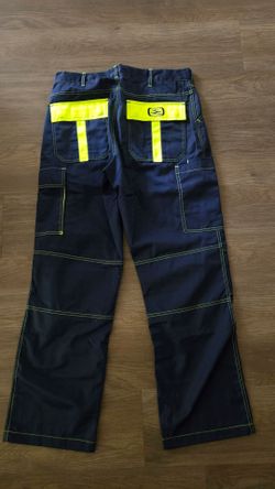Navy rave cargo pants