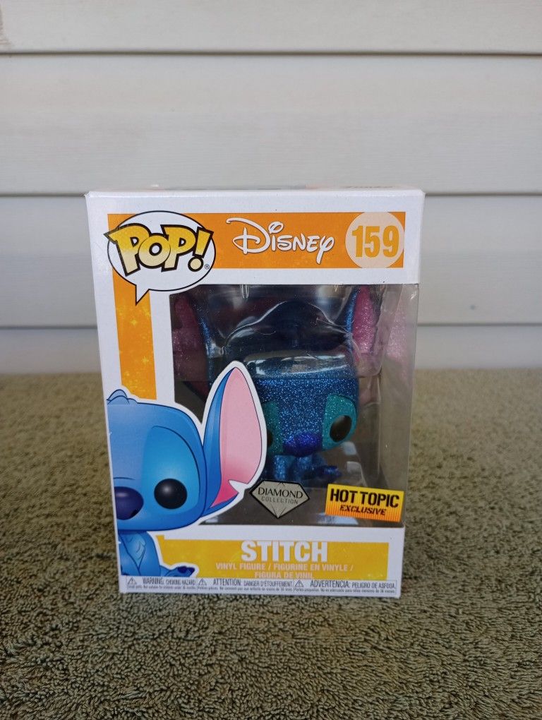 Funko Pop!: Disney - Stitch (Diamond Collection) Hot Topic (Exclusive) #159
