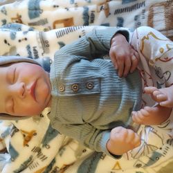 New Reborn Baby Doll Boy Full Vinyl 