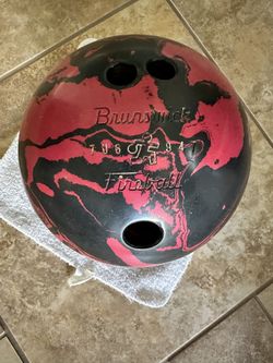 Vintage Brunswick Bowling Ball
