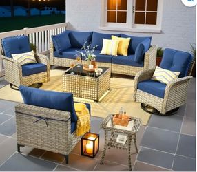 Patio furniture set outdoor new in the box