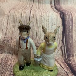 Royal Doulton Bunnykins Figurine Jack And Jill DB222 from 2000