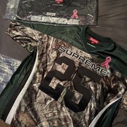 Supreme Breast Cancer Awareness Football Jersey