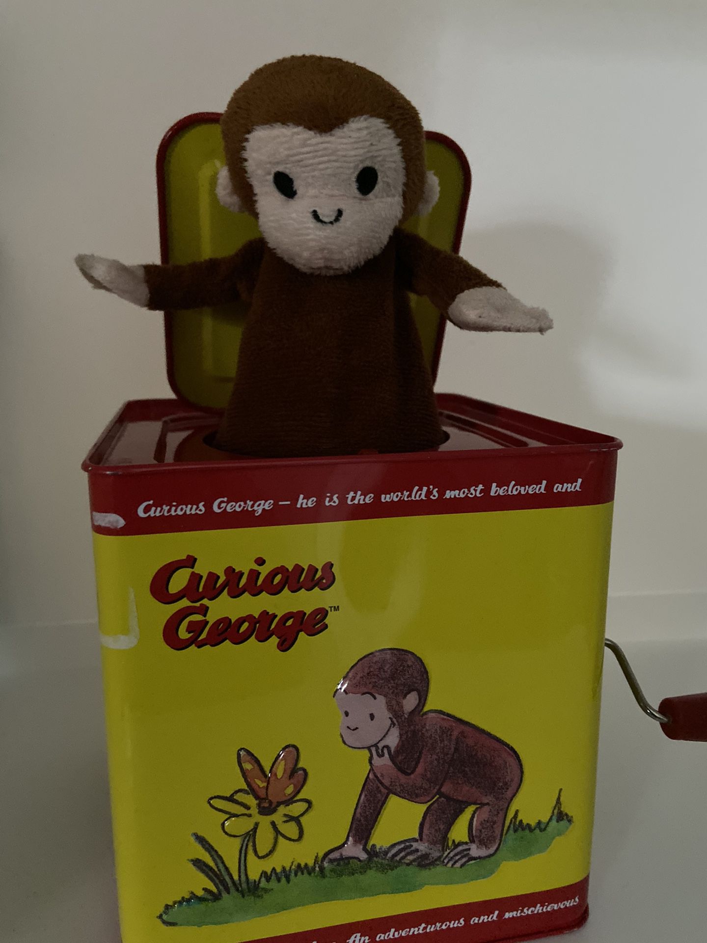 Curious George - jack in the box