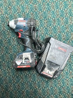 Impact Drill, Tools-power Bosch Impact Drill W/Charger & Battery