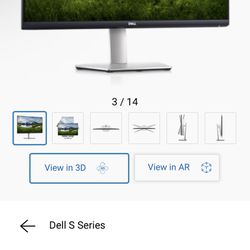 Dell 27’ Monitor Never Used