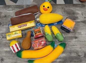 Authentic squishmart squeezy and toy trend