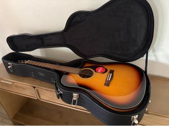 Fender acoustic guitar CD-140SCE