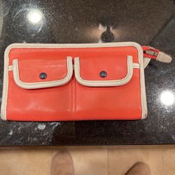 Coach Leather Wallet- Free With Site Purchase 