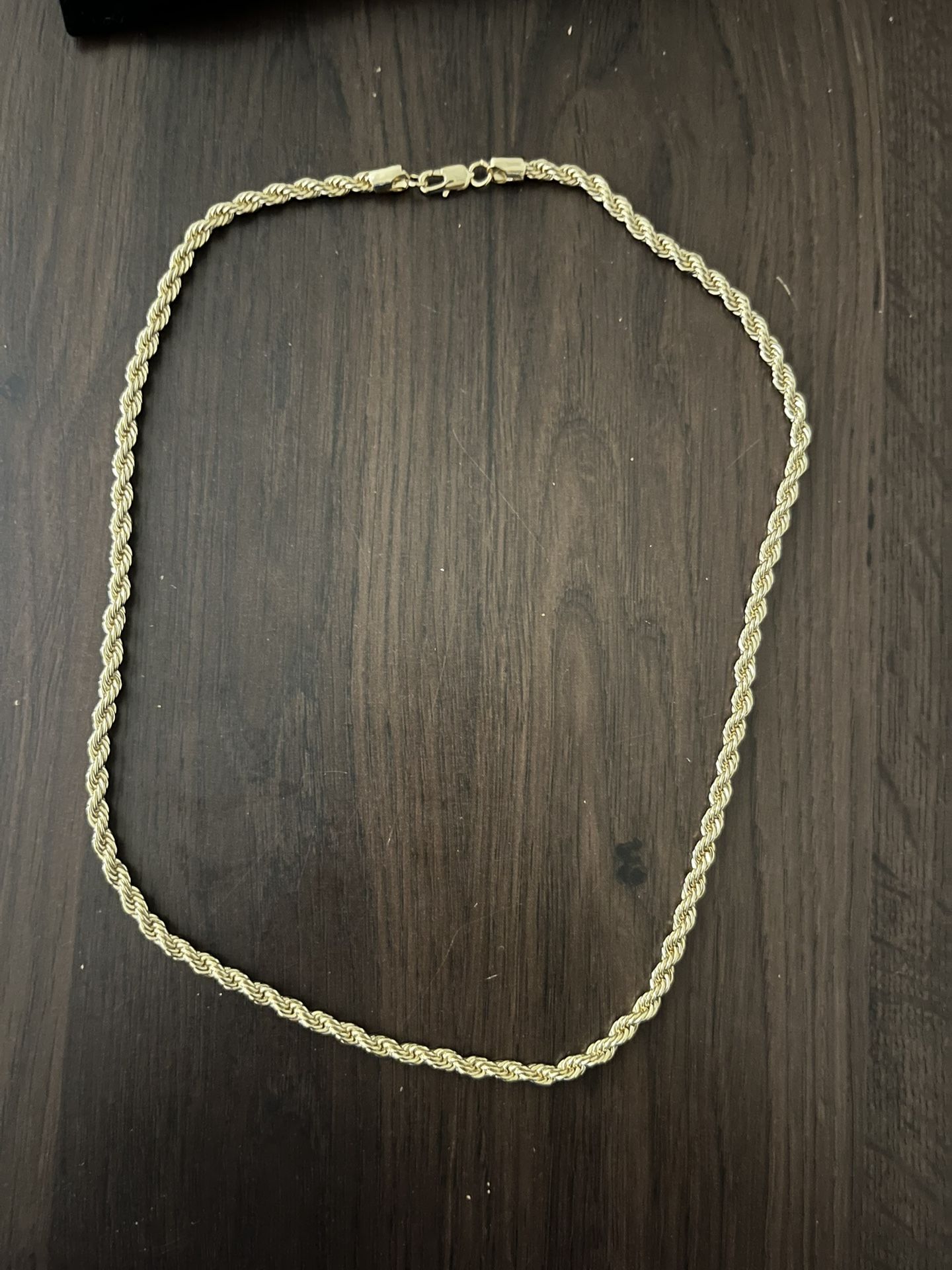 Gold Rope Necklace