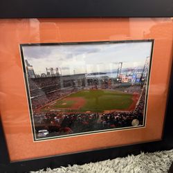 San Francisco Giants, World Series Stadium Framed Poster