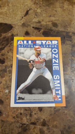 Ozzie Smith baseball card
