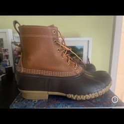 LL BEAN boots Size 10 
