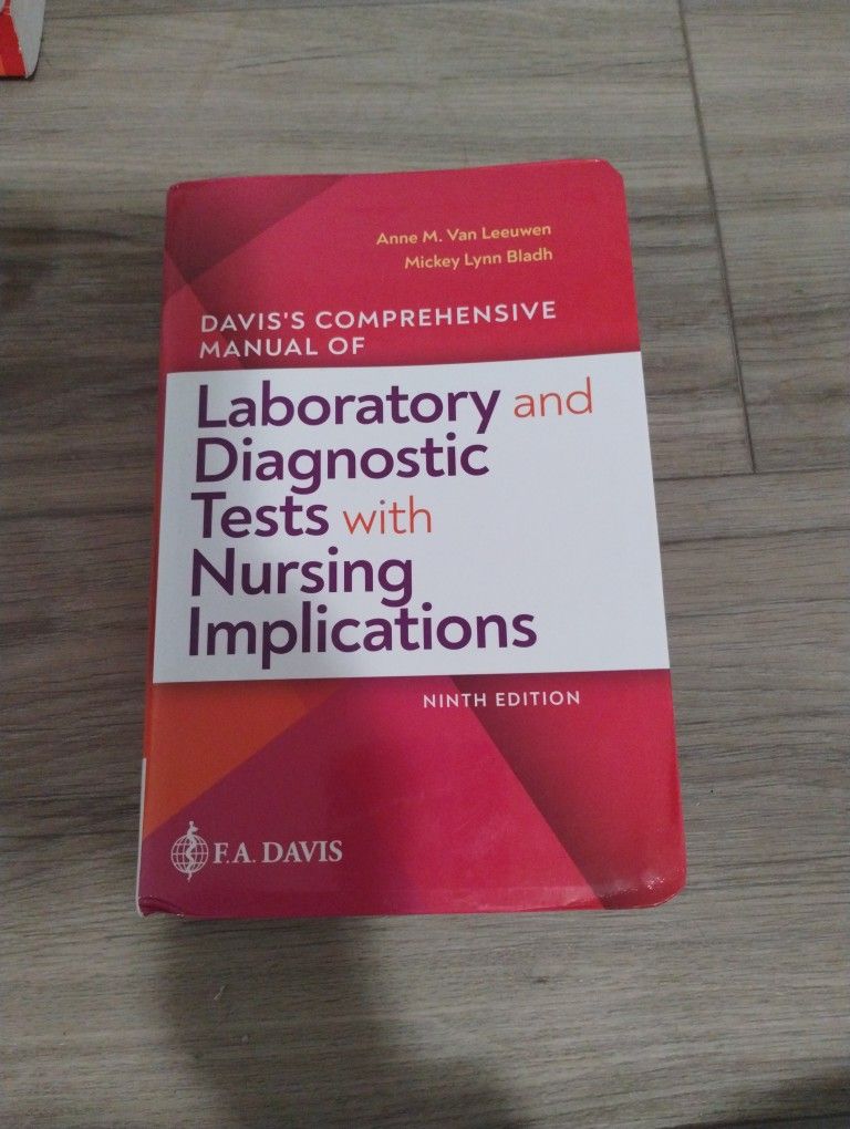 Laboratory And Diagnostics Test W/ Nursing Complications 