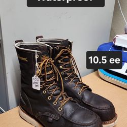 Thorogood Work Boot Size 10.5 ee STEEL MOC TOE 