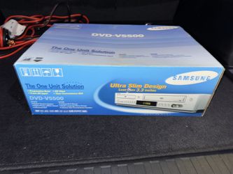 Samsung V5500 DVD Recorder VCR Combo Player VHS  BRAND NEW SEALED NIB