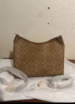 Coach Signature Canvas Shoulder Bag