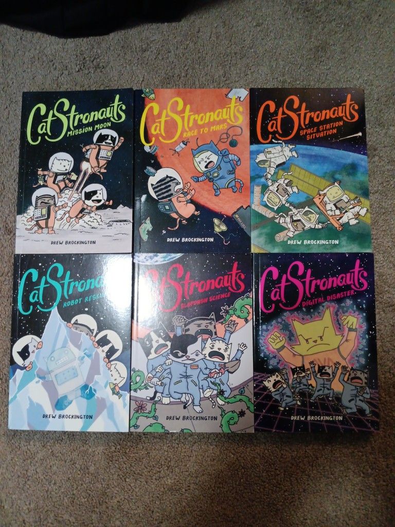 CatStronauts Books 1-6