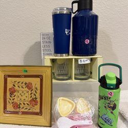 Drinking Tumblers, Mugs, Ceramic Dish