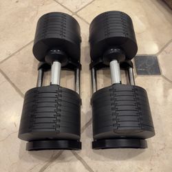 80 Ib Adjustable Dumbbells (New in Box)