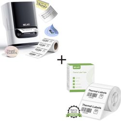 PM220 Label Maker with 50x30mm Label Maker Tape, White
