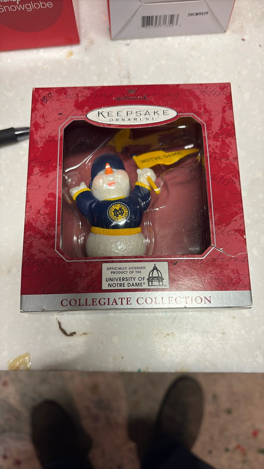 Hallmark Keepsake Ornament University Of Notre Dame