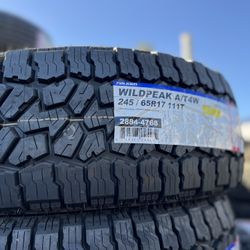 FALKEN WILDPEAK A/T4W 245/65R17 TIRES FOR SALE!!!!
