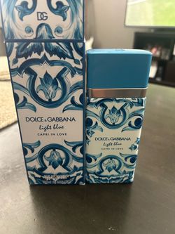 D&G light blue capri in love for women