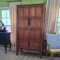 Mexican Folk Armoire 