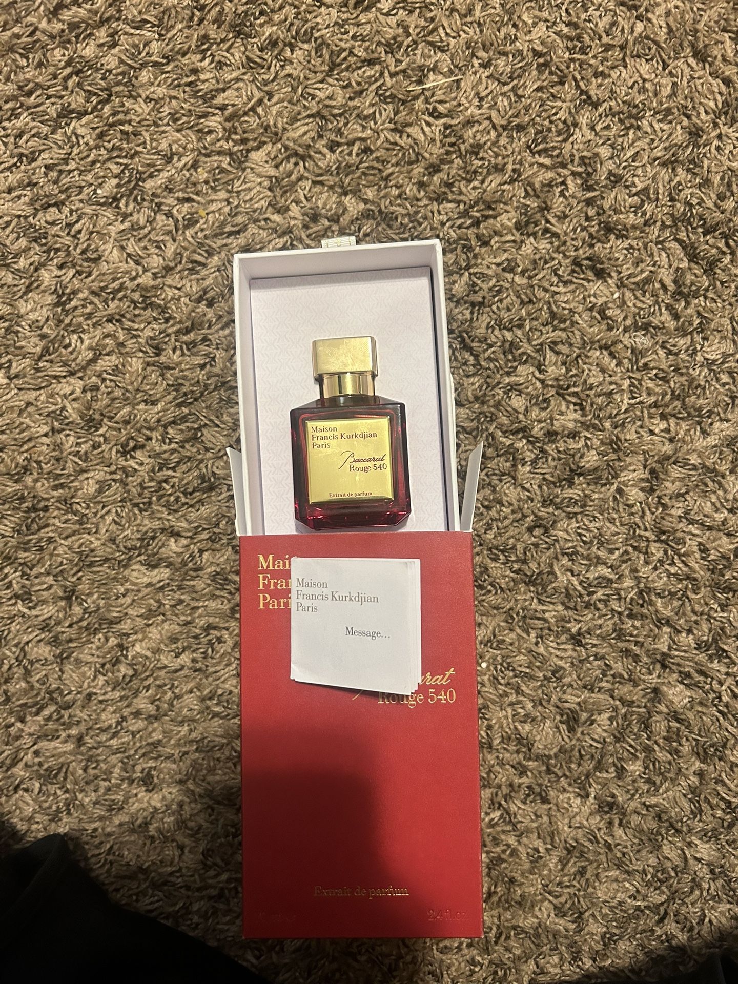 baccarat rouge 540 2.4fl.oz. Brand New
