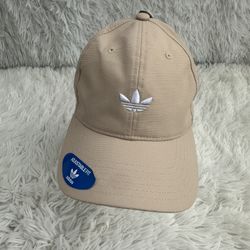 Adidas Adjustable Fit Magic Beige Cap with White Logo 